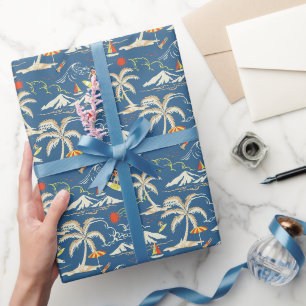 Papier Cadeau Patters tropicaux