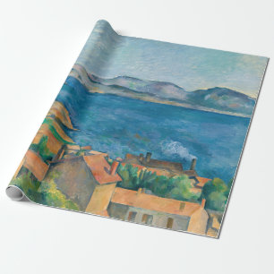 Papier Cadeau Paul Cezanne - Baie de Marseille, vue d'Estaque