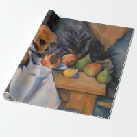 Paul Cezanne - La vie morte avec le crâne