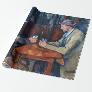 Papier Cadeau Paul Cezanne - Les Joueurs De Cartes