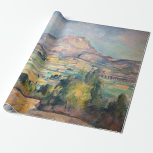 Papier Cadeau Paul Cezanne - Mont Sainte-Victoire