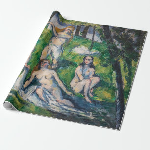 Papier Cadeau Paul Cezanne - Quatre Bathers