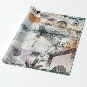 Papier Cadeau Paul Klee Plantes Terre & Royaume de l'Air : Bauha