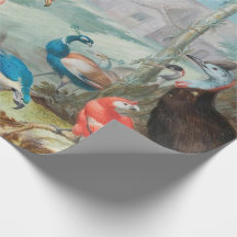 Paysage à l'oiseau royal