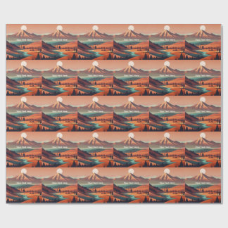 Papier Cadeau paysage bohème