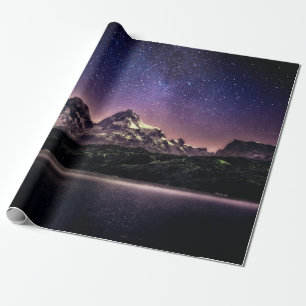 Papier Cadeau Paysage nocturne en Patagonie, Argentine, Sud