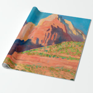 Papier Cadeau Paysage, Parc national de Sion par Maynard Dixon
