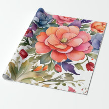 PD Floral Aquarelle Serein