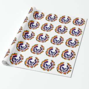 Papier Cadeau "Peace Hakuna Matata"