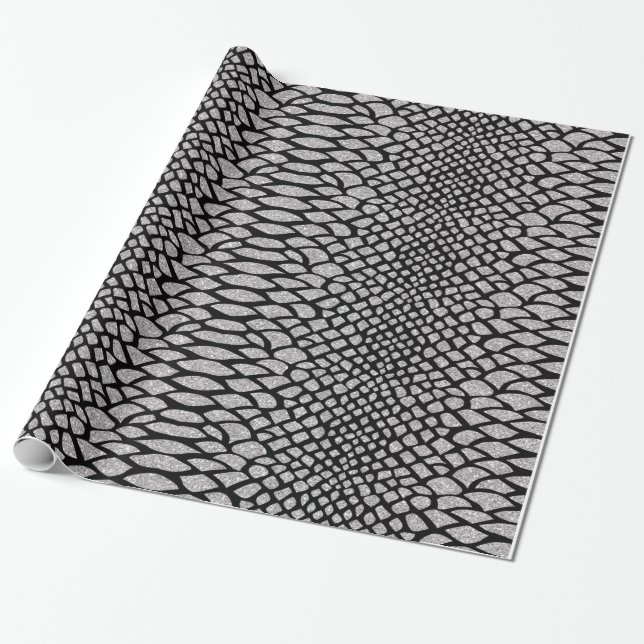 Papier Cadeau Peaux de serpent (Déroulé)