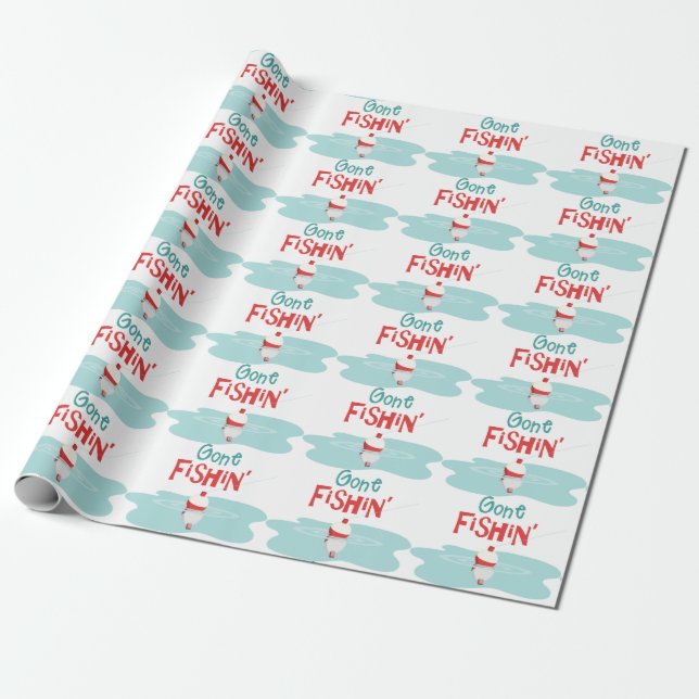Papier Cadeau Pêche à la broche" (Déroulé)