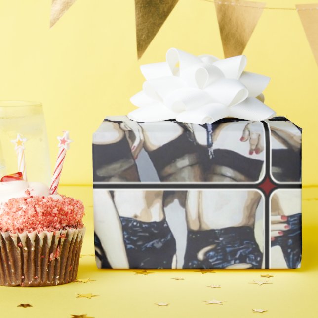 Papier Cadeau Peinture sur 'Things Happen' (Fête d'anniversaire)