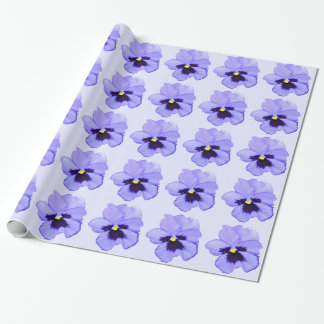 Papier Cadeau Pensée pourpre