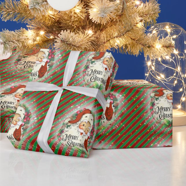 Papier Cadeau Père Noël (Vacances)