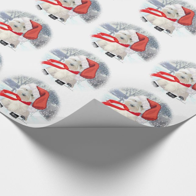 Papier Cadeau Père Noël (Coin)