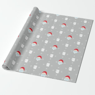 Papier Cadeau Père Noël et papier toilette Noël 2020