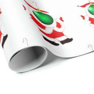 Papier Cadeau Père Noël secrète