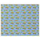 Père Noël Sur Camion De Décharge Et Bulldozer Bleu