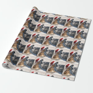 Papier Cadeau Père Noël Tigre du Bengale