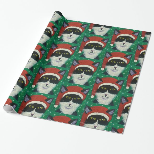 Papier Cadeau Père Noël Tixedo (Déroulé)
