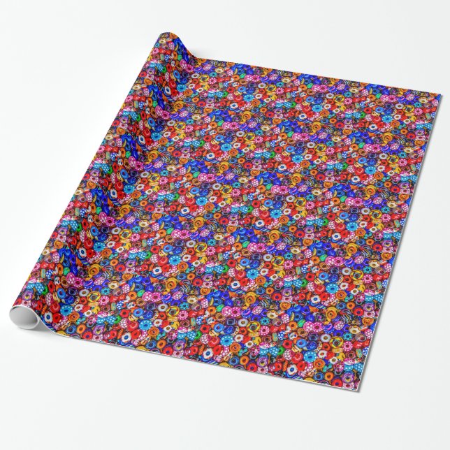 Papier Cadeau Perles (Déroulé)