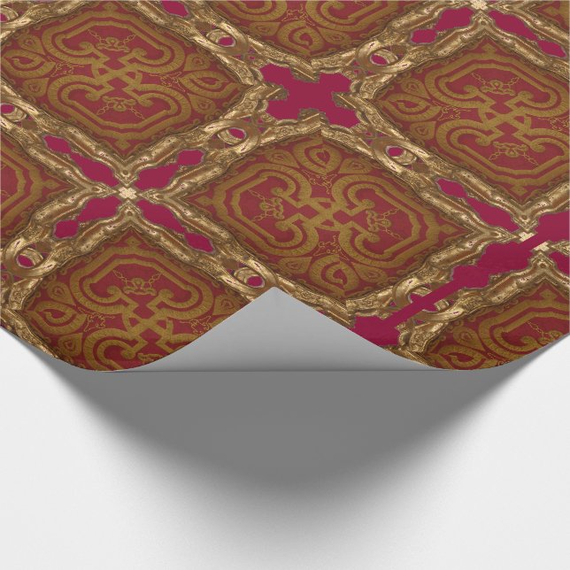 Papier Cadeau Peronnelle Baroque Glossy (Coin)