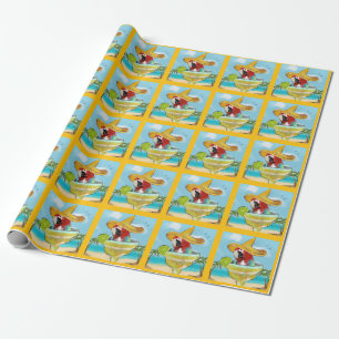 Papier Cadeau Perroquet