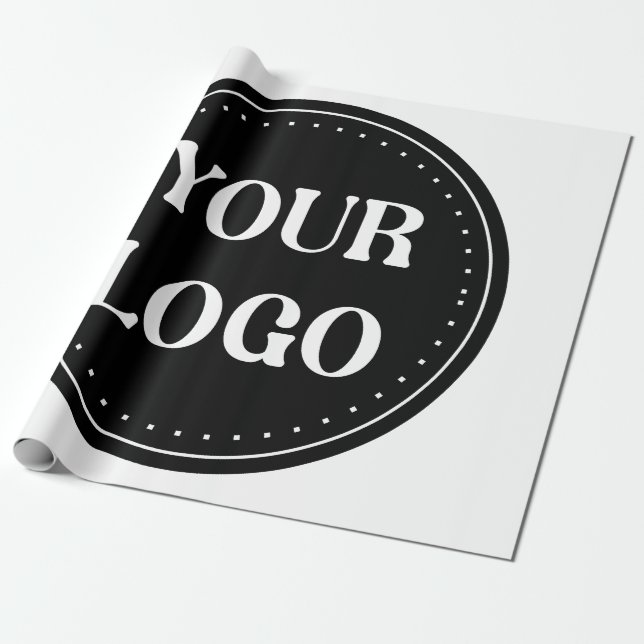 Papier Cadeau Personnalisé, élégant, moderne et minimal (Déroulé)