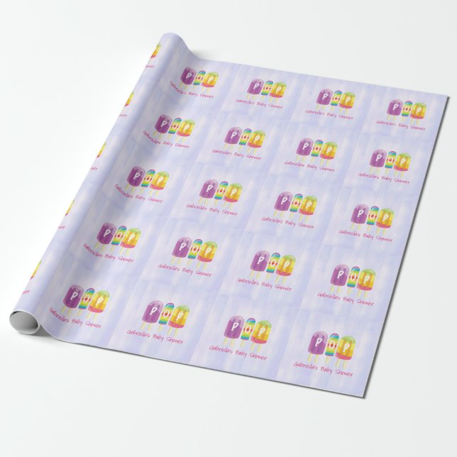 Papier Cadeau Personnalisé elle est sur le point de sauter (Déroulé)