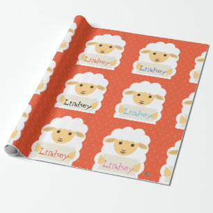 Papier Cadeau Personnalisé N'Importe Quel Nom Papier D'Enveloppe