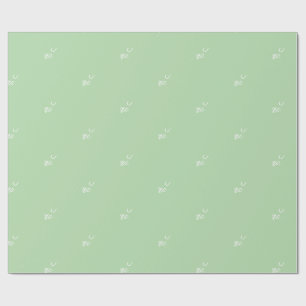 Papier Cadeau Personnalisé Votre Propre Logo Moderne Minimaliste