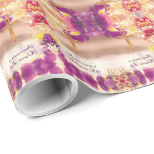 Papier Cadeau Personnaliser, Anniversaire vie religieuse, Nun