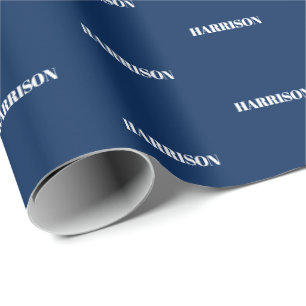 Papier Cadeau Personnaliser avec nom, texte, cadeau d'anniversai