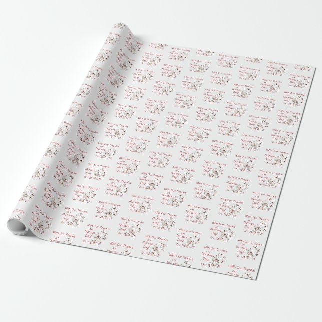 Papier Cadeau Personnaliser, De Groupe, Joyeuse Journée des infi (Déroulé)