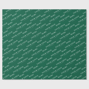 PAPIER CADEAU PERSONNALISEZ VOTRE LOGO ÉLÉGANT MODERNE STYLÉ CLA