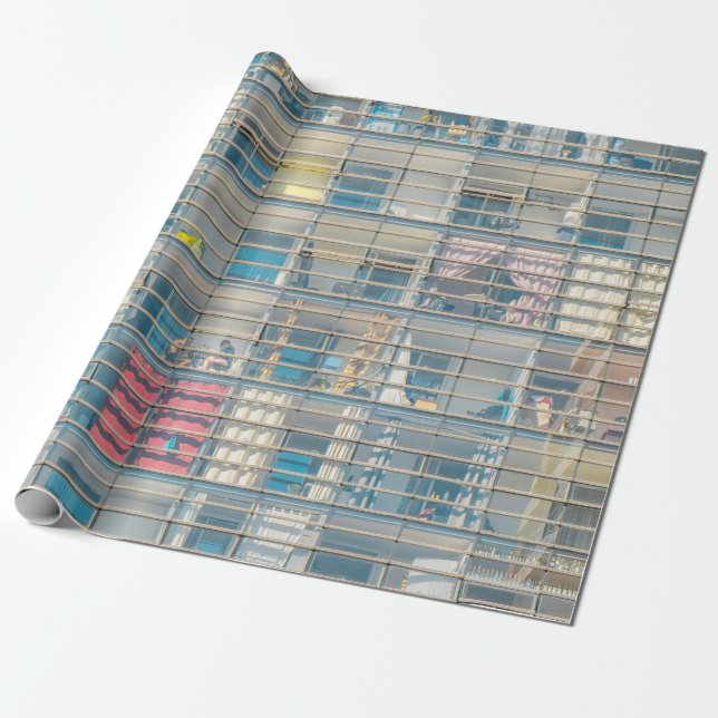 PAPIER CADEAU PERSONNES À L'INTÉRIEUR DU BÂTIMENT (Déroulé)