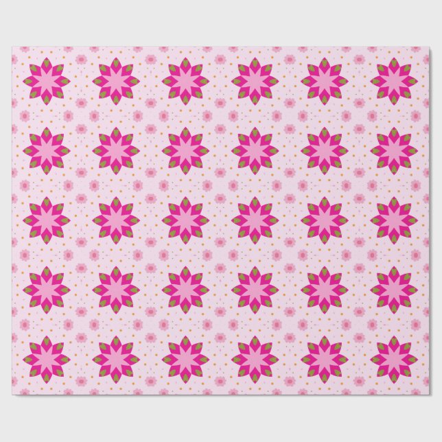 Papier Cadeau Petal Blossom Confetti pattern (Plat)