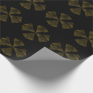 Papier Cadeau pétale de fleur d'or