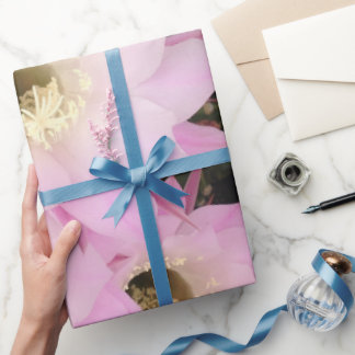 Papier Cadeau Pétales roses du désert