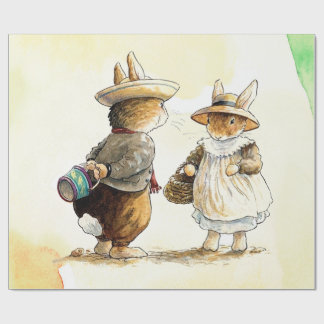 Papier Cadeau Peter Rabbit (couple) Tissue Paper