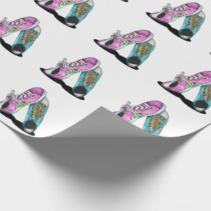 Papier Cadeau Petit ami et ami basket