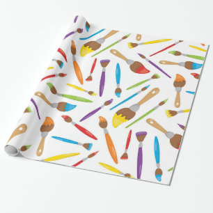 Papier Cadeau Petit artiste motif