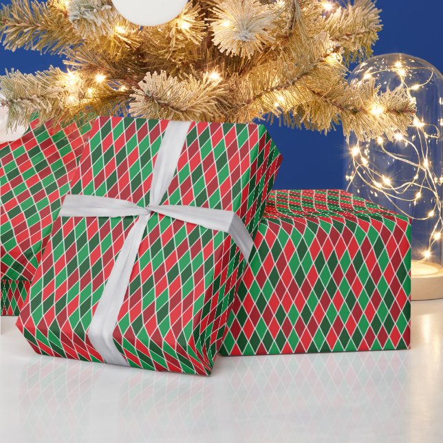 Papier Cadeau Petit Harlequin Ton Noël (Vacances)