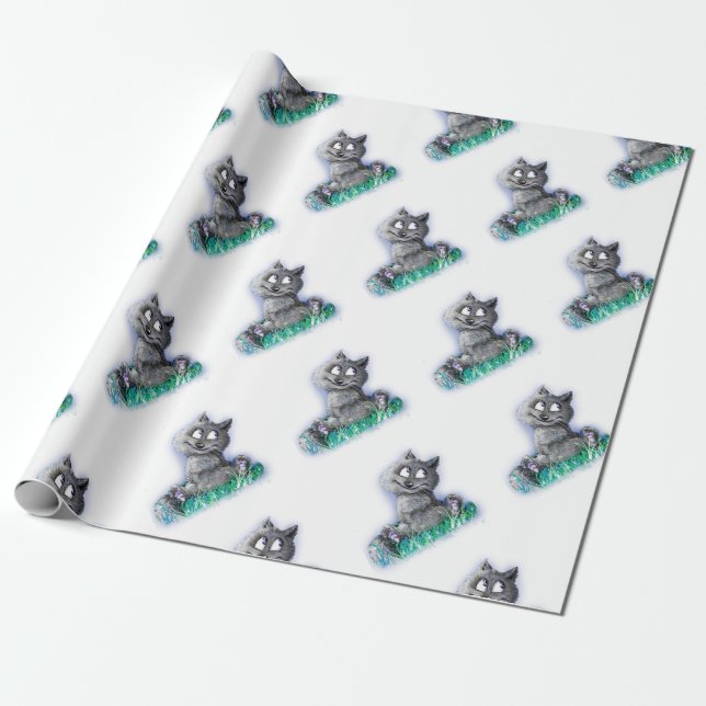 Papier Cadeau Petit loup (Déroulé)
