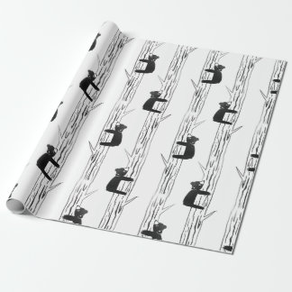 Papier Cadeau Petit ours courageux