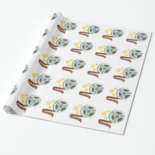 Papier Cadeau Petit pain de bande de Hollywood