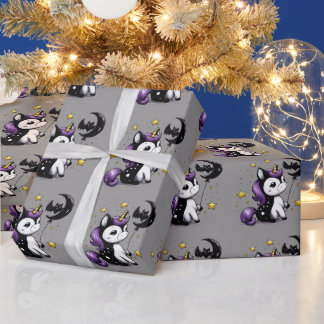 Papier Cadeau Petite licorne