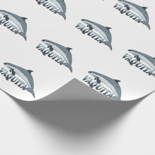 Papier Cadeau Petite marsouin de Vaquita