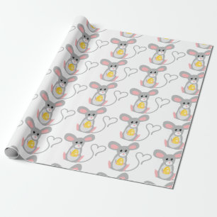 Papier Cadeau Petite souris