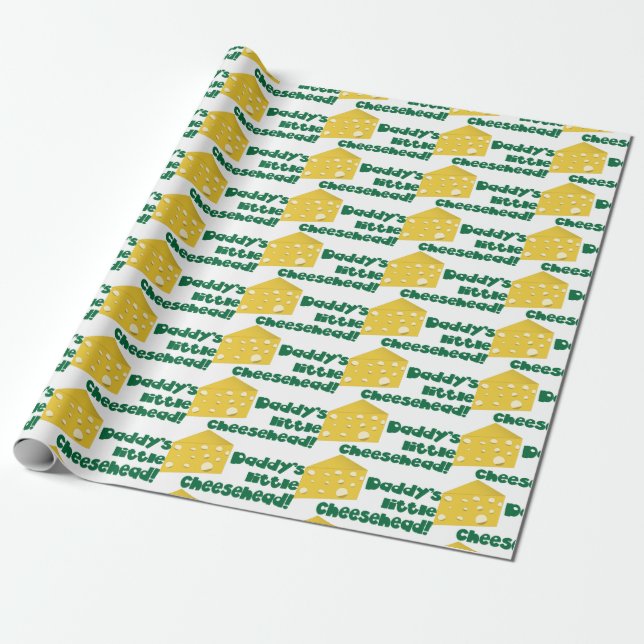 Papier Cadeau Petite tête de fromage (Déroulé)